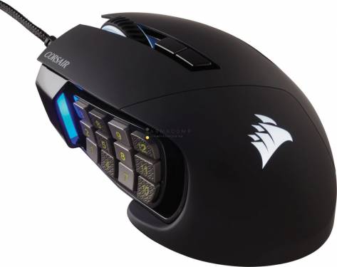 Corsair Corsair Scimitar RGB Elite MOBA/MMO Black