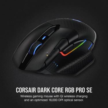 Corsair Dark Core RGB Pro SE Wireless Gaming mouse Black