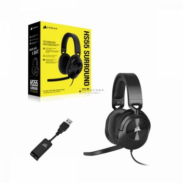 Corsair HS55 Surround Gaming Headset Carbon