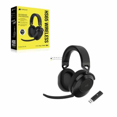 Corsair HS65 v2 Wireless Gaming Headset Carbon