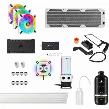 Corsair HYDRO X SERIES iCUE XH305i RGB PRO Custom Cooling Kit White