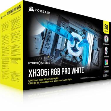 Corsair HYDRO X SERIES iCUE XH305i RGB PRO Custom Cooling Kit White