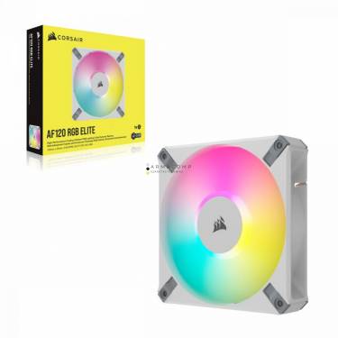 Corsair iCUE AF120 RGB ELITE 120mm PWM Fan White