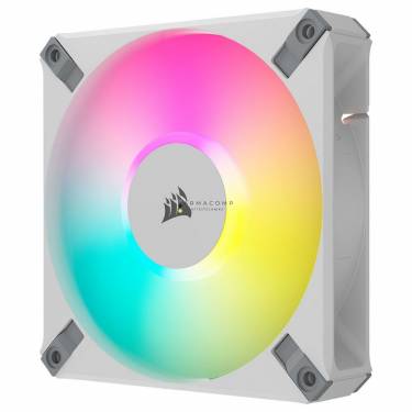 Corsair iCUE AF120 RGB ELITE 120mm PWM Triple Fan Kit White