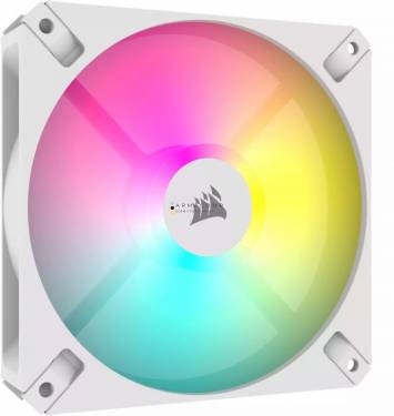 Corsair iCUE AR120 Digital RGB 120mm PWM Fan Single Pack White