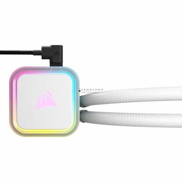 Corsair iCUE H100i RGB Elite Liquid CPU Cooler White