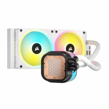 Corsair iCUE LINK H100i RGB AIO Liquid CPU Cooler White