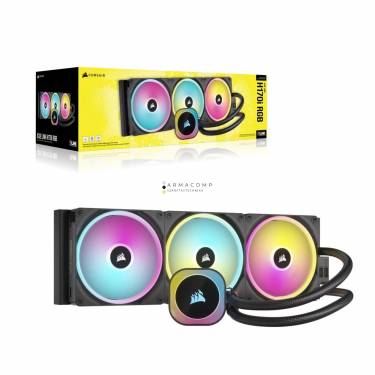 Corsair iCUE LINK H170i RGB AIO Liquid CPU Cooler Black