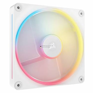 Corsair iCUE LINK LX140-R RGB 140mm PWM Reverse Fan Expansion White