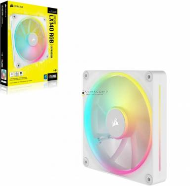 Corsair iCUE LINK LX140 RGB 140mm PWM White