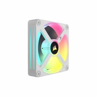 Corsair iCUE LINK QX120 RGB 120mm PWM PC Fan Expansion Kit White