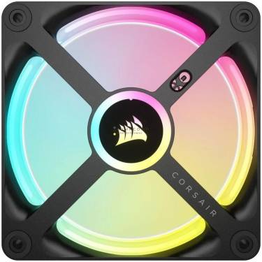 Corsair iCUE LINK QX120 RGB 120mm PWM PC Fans Starter Kit with iCUE LINK System Hub