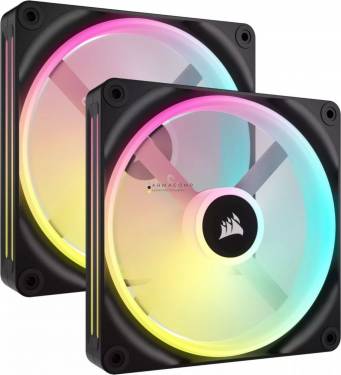 Corsair iCUE LINK QX140 RGB 140mm PWM PC Fans Starter Kit with iCUE LINK System Hub