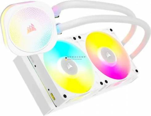 Corsair iCUE LINK TITAN 240 RX RGB AIO Liquid CPU Cooler White