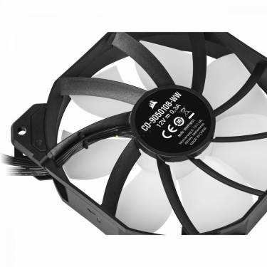 Corsair iCUE SP120 RGB ELITE Performance 120mm PWM Fan Black