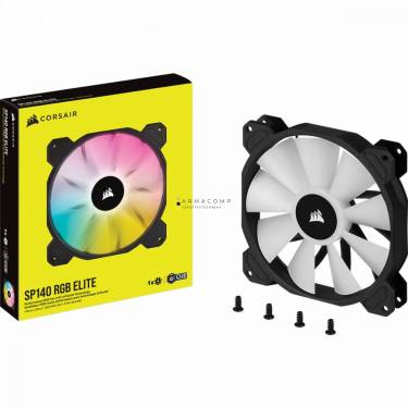 Corsair iCUE SP140 RGB ELITE Performance 140mm PWM Fan Single Pack