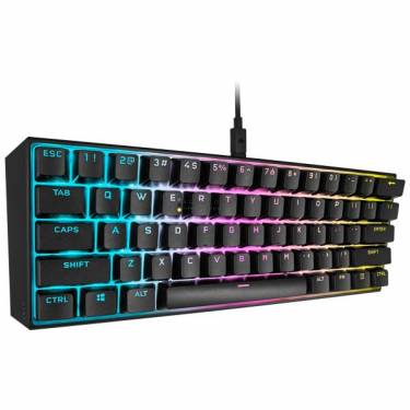 Corsair K65 RGB Mini Cherry MX Speed Mechanical Gamer keyboard Black US