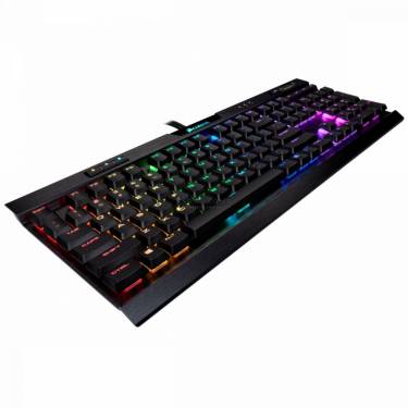 Corsair K70 RGB MK.2 Low Profile Rapidfire Mechanical Gaming Keyboard Cherry MX Low Profile Speed Black US