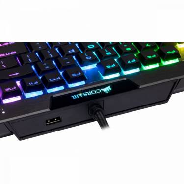 Corsair K70 RGB MK.2 Low Profile Rapidfire Mechanical Gaming Keyboard Cherry MX Low Profile Speed Black US