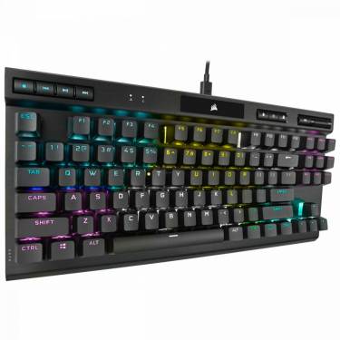 Corsair K70 RGB TKL Champion Series Optical-Mechanical Gaming Keyboard Black US