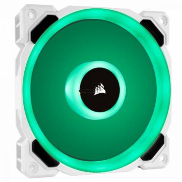 Corsair LL120 RGB 120mm Dual Light Loop White RGB LED PWM Fan - Single Pack