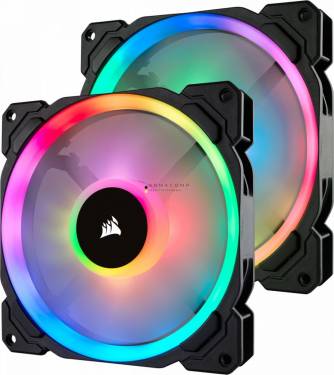 Corsair LL140 RGB Dual Light Loop RGB LED PWM 2 Pack