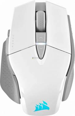 Corsair M65 RGB Ultra Wireless Tunable FPS Gaming Mouse White