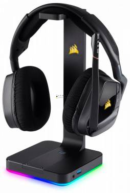 Corsair ST100 RGB Premium Headset Stand with 7.1 Surround Sound Black