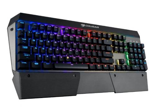 Cougar Attack X3 RGB Cherry MX Brown Mechanical Gaming Keyboard Iron Grey HU