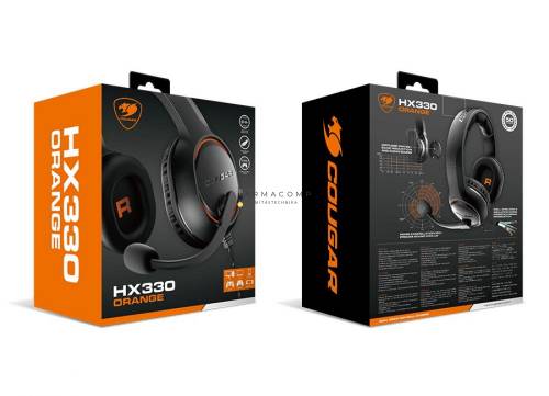 Cougar HX330 Headset Black/Orange