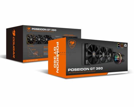 Cougar Poseidon GT 360 AiO Liquid Water Cooling