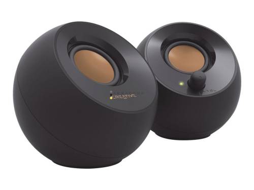 Creative Pebble 2.0 USB Desktop Speakers Black