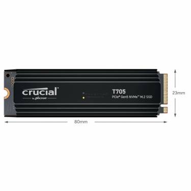 Crucial 1TB M.2 2280 NVMe T705 with Heatsink