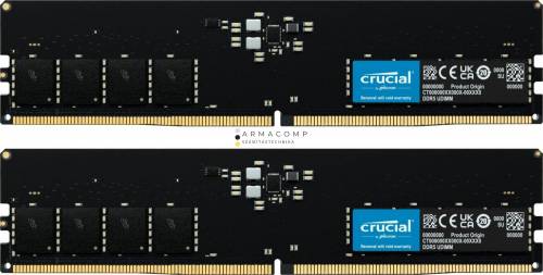 Crucial 64GB DDR5 5200MHz Kit (2x32GB) Black