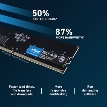 Crucial 8GB DDR5 5200MHz