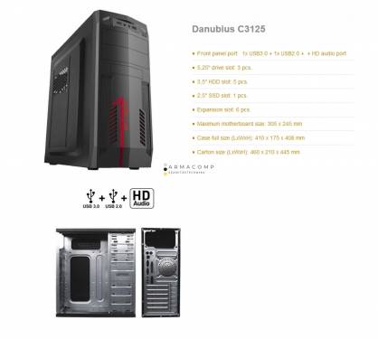 Danubius C3125 Black