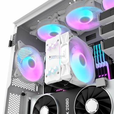 darkFlash Ellsworth S11 Pro Air CPU Cooler White