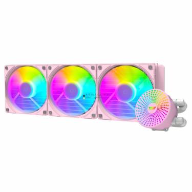 darkFlash Radiant DC 360 ARGB Liquid CPU Cooler Pink