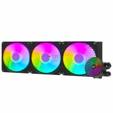 darkFlash Radiant DC 420 ARGB Liquid CPU Cooler Black