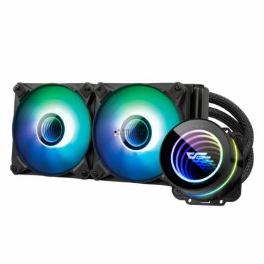 darkFlash Twister DXV2.6 240 Liquid CPU Cooler Black