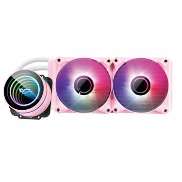 darkFlash Twister DXV2.6 240 Liquid CPU Cooler Pink