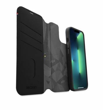 Decoded Leather Detachable Wallet, black - iPhone 14 Plus