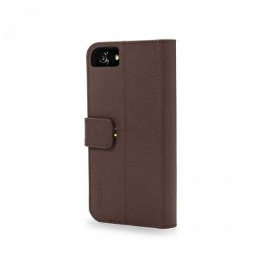 Decoded Leather Detachable Wallet, brown - iPhone SE/8/7