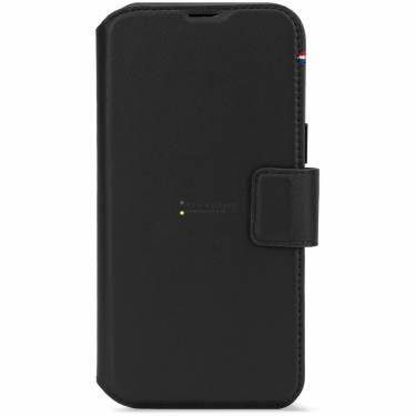 Decoded Leather Detachable Wallet iPhone 16 Black