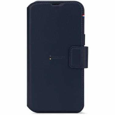 Decoded Leather Detachable Wallet iPhone 16 Pro Max Navy Blue