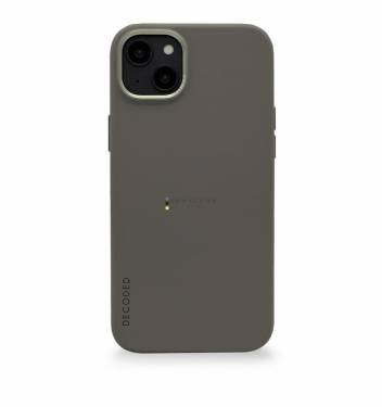 Decoded Silicone BackCover, olive - iPhone 14 Plus