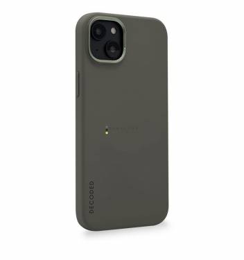 Decoded Silicone BackCover, olive - iPhone 14 Plus