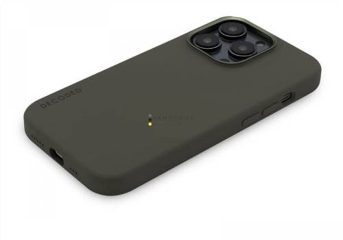 Decoded Silicone BackCover, olive - iPhone 14 Pro Max