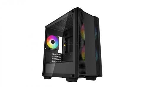 DeepCool CC360 ARGB Tempered Glass Black