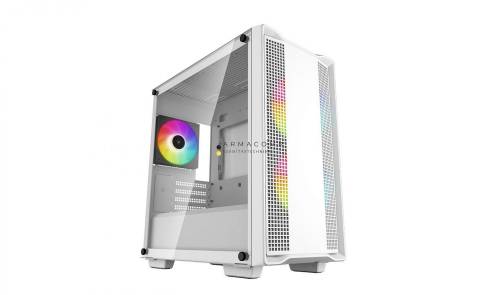 DeepCool CC360 WH ARGB Tempered Glass White